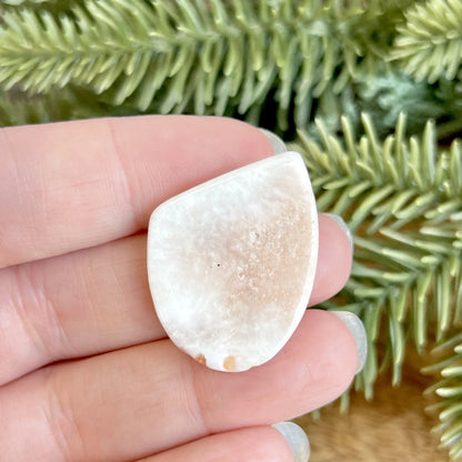 Scolecite Zeolite Freeform Cabochon