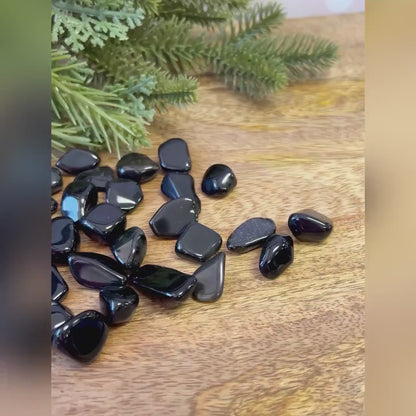 Obsidian Tumbled Crystals - You get one