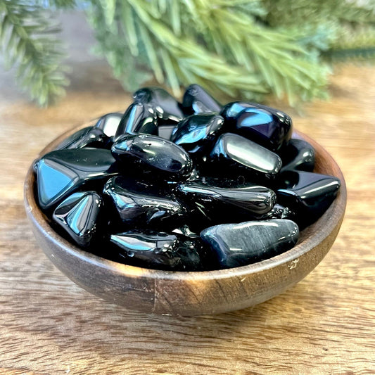 Obsidian Tumbled Crystals - You get one