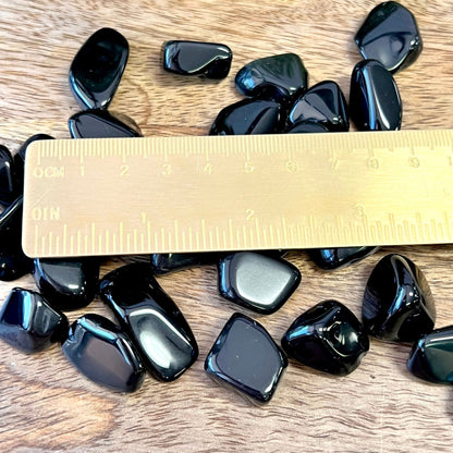 Obsidian Tumbled Crystals - You get one