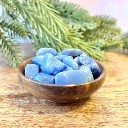 Blue Aventurine Tumbled Crystals - You get one