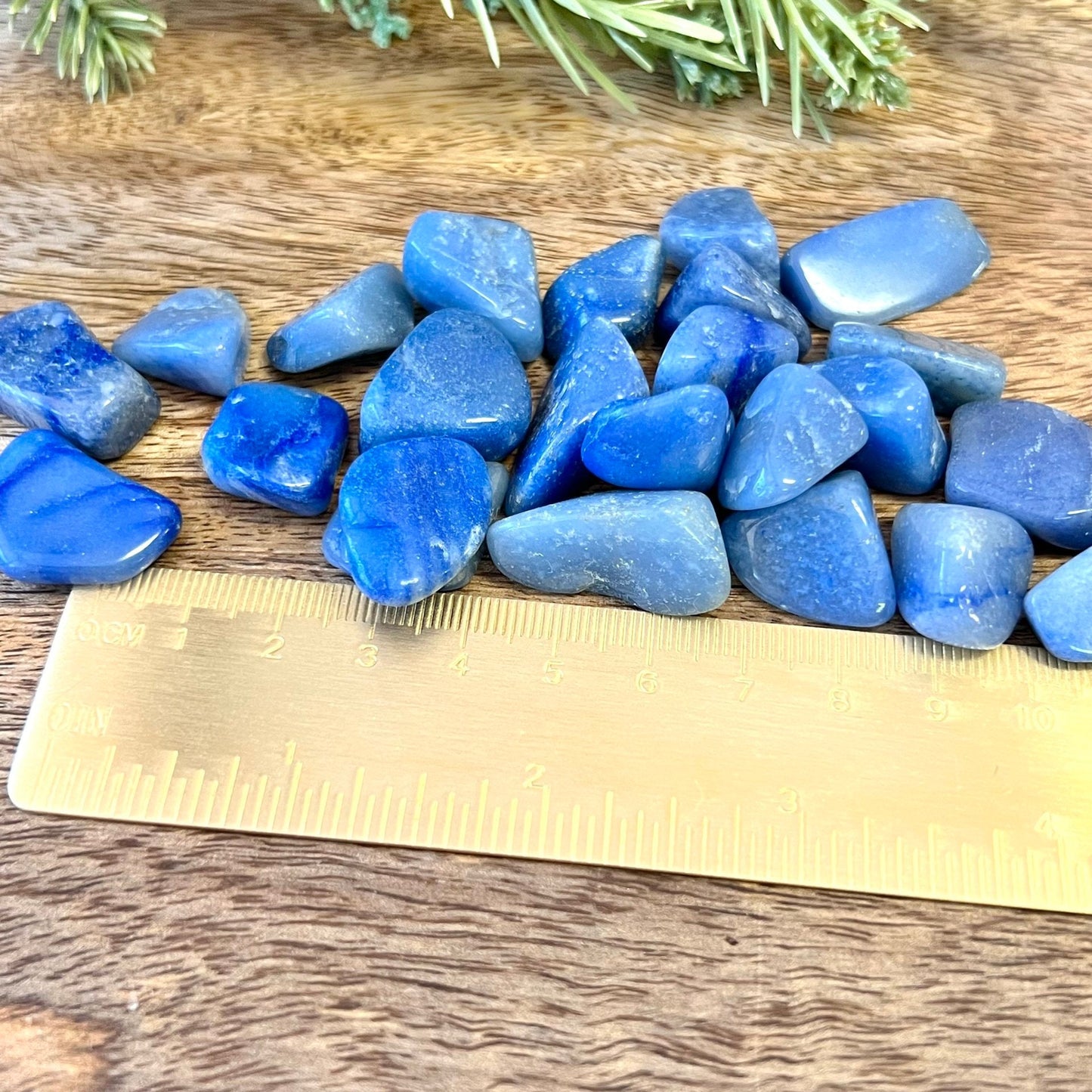 Blue Aventurine Tumbled Crystals - You get one