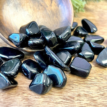 Obsidian Tumbled Crystals - You get one