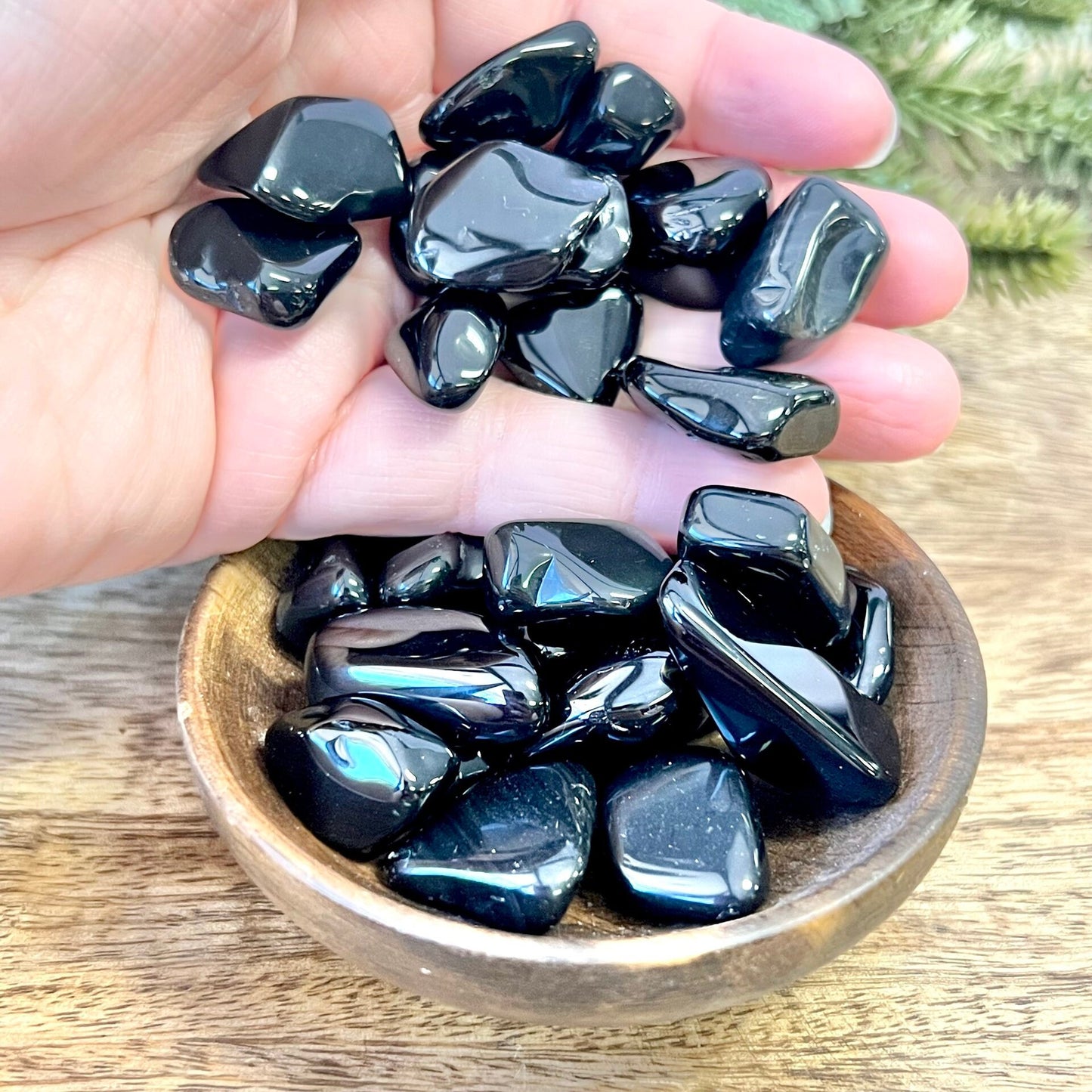 Obsidian Tumbled Crystals - You get one