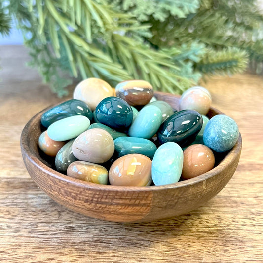 Indian Agate Tumbled Crystals - You get one