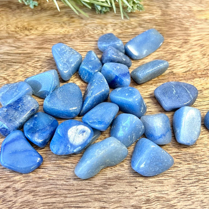 Blue Aventurine Tumbled Crystals - You get one