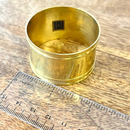 Vintage Golden Brass Crystal Sphere Stand - You get one