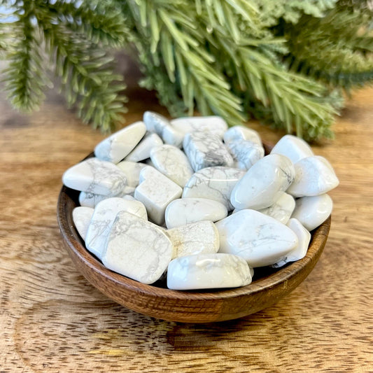 Magnesite Tumbled Crystals - You get one