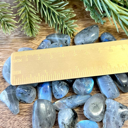 Labradorite AAA Tumbled Crystal - Multiple Sizes