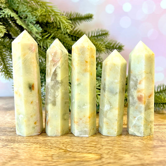 Green Opal Crystal Tower - You get one