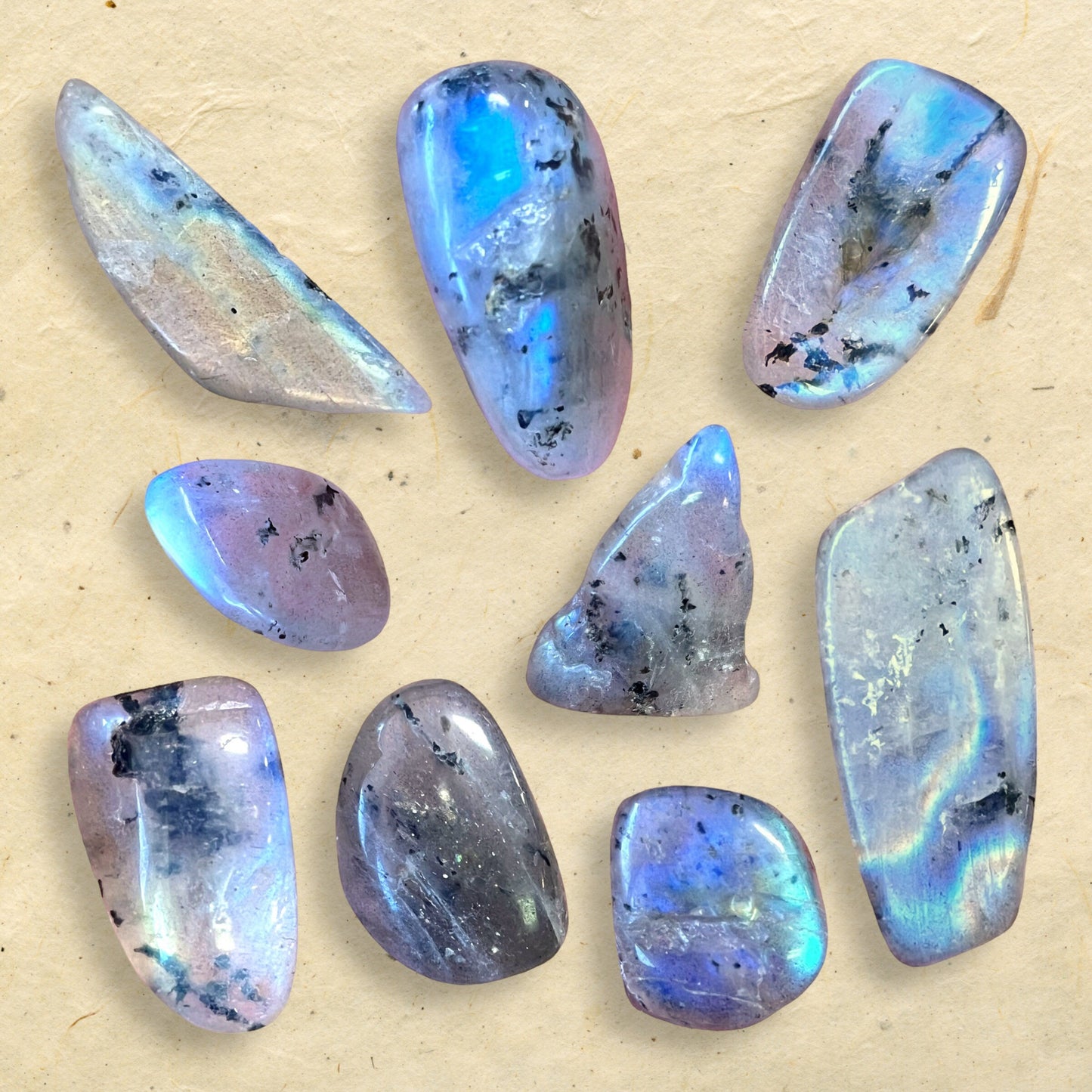 Labradorite AAA Tumbled Crystal - Multiple Sizes