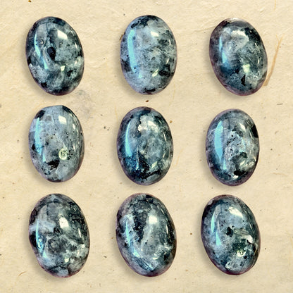 Larvikite Crystal Oval Cabochon - You get one