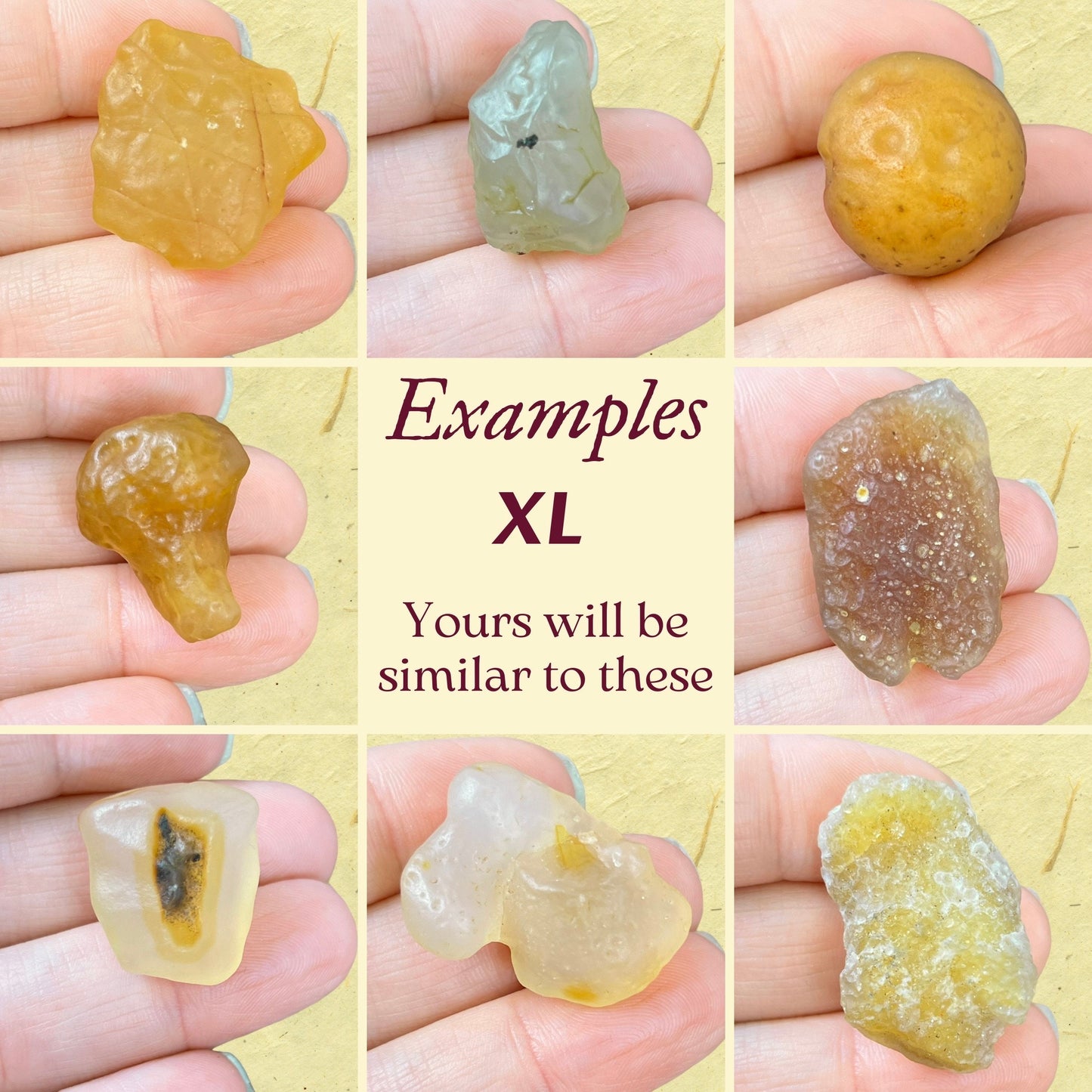 Gobi Desert Agate Natural Raw Crystal - Multiple Sizes